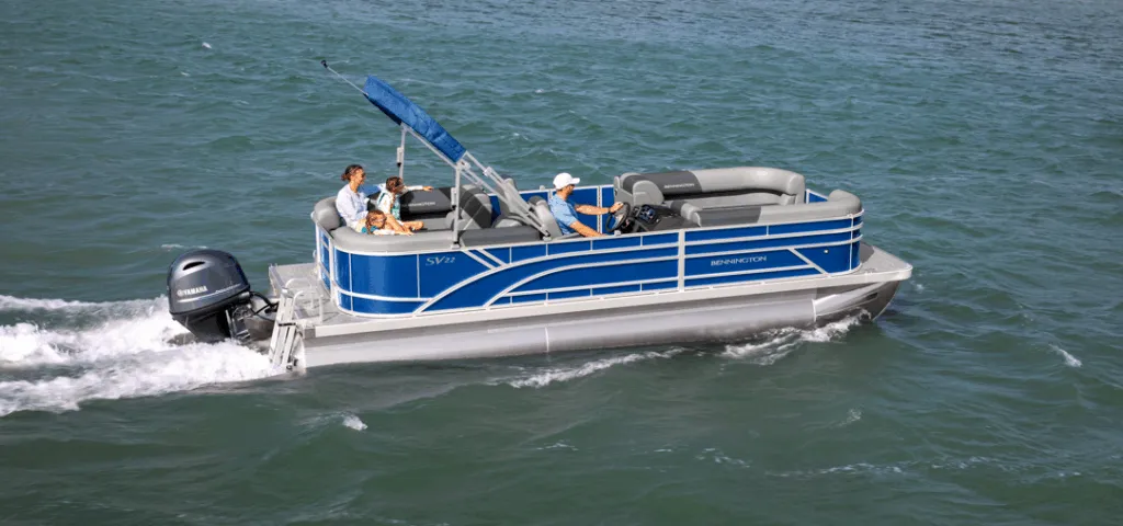 22' Bennington Tritoon